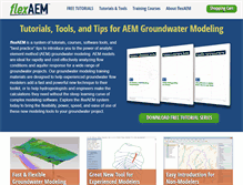Tablet Screenshot of flexaem.com